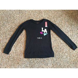 NEW NWT Arizona Jeans Women Long Sleeves Top Shirt